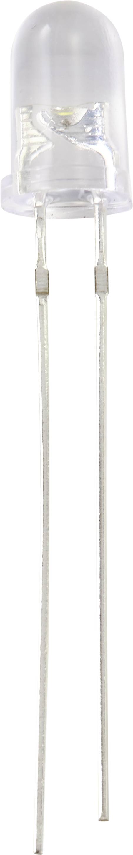 TRU COMPONENTS LED bedrahtet 5mm Weiß Rund 5mm 18000 mcd 20° 20mA