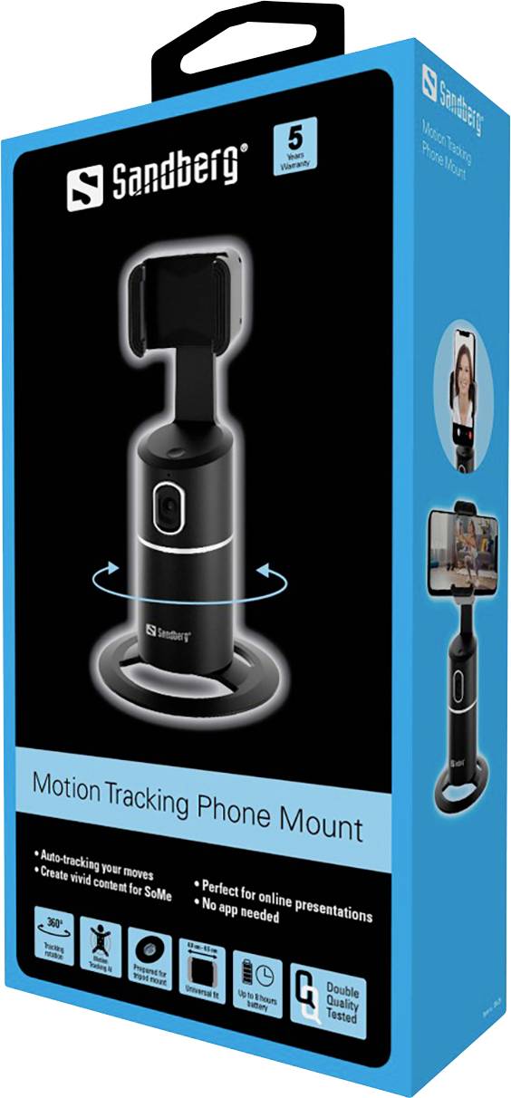 Sandberg 134-29 USB-C® Handy Ständer Schwarz