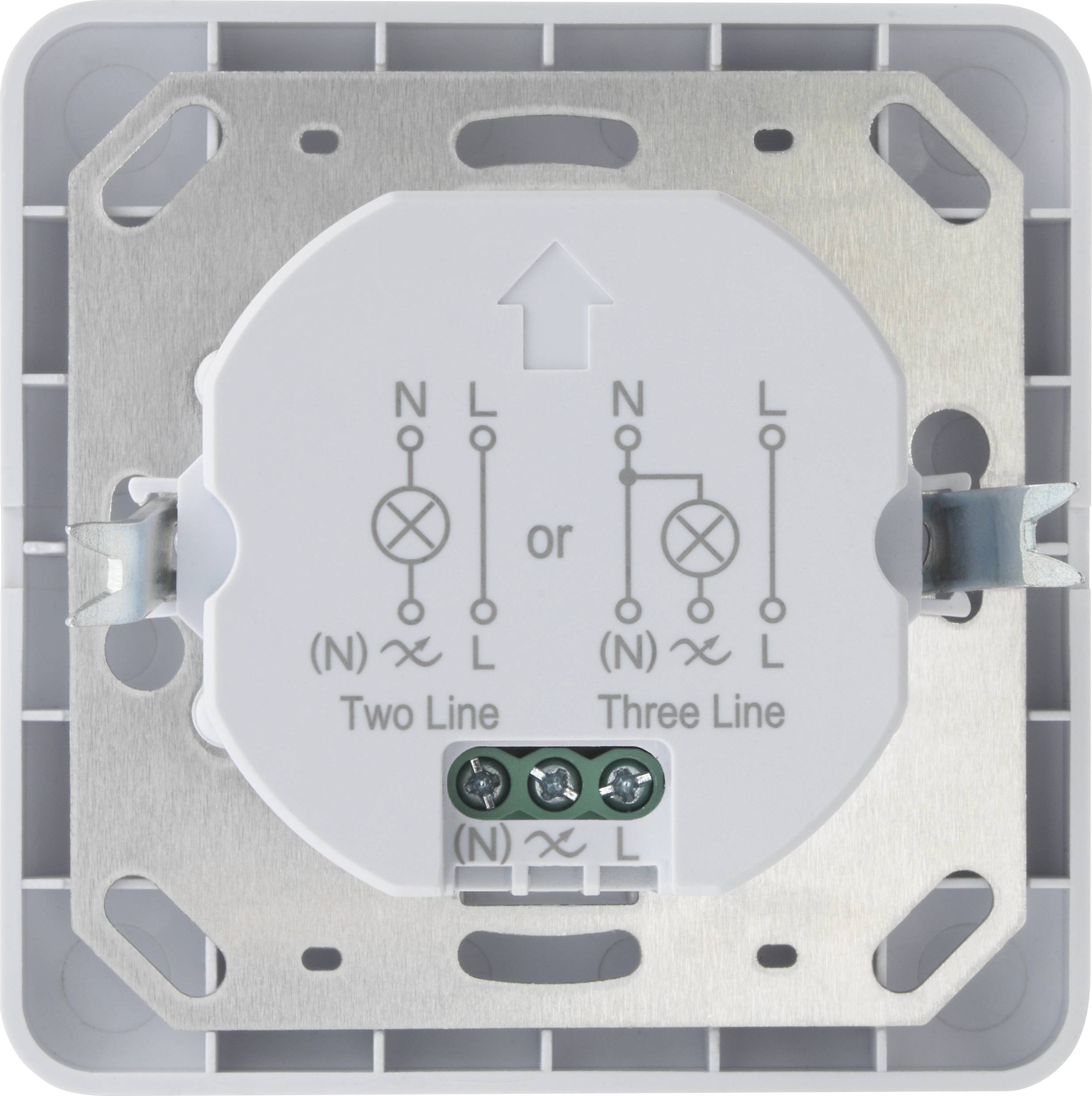 Sygonix SY-4755362 Wand, Unterputz PIR-Bewegungsmelder 190° Triac Weiß