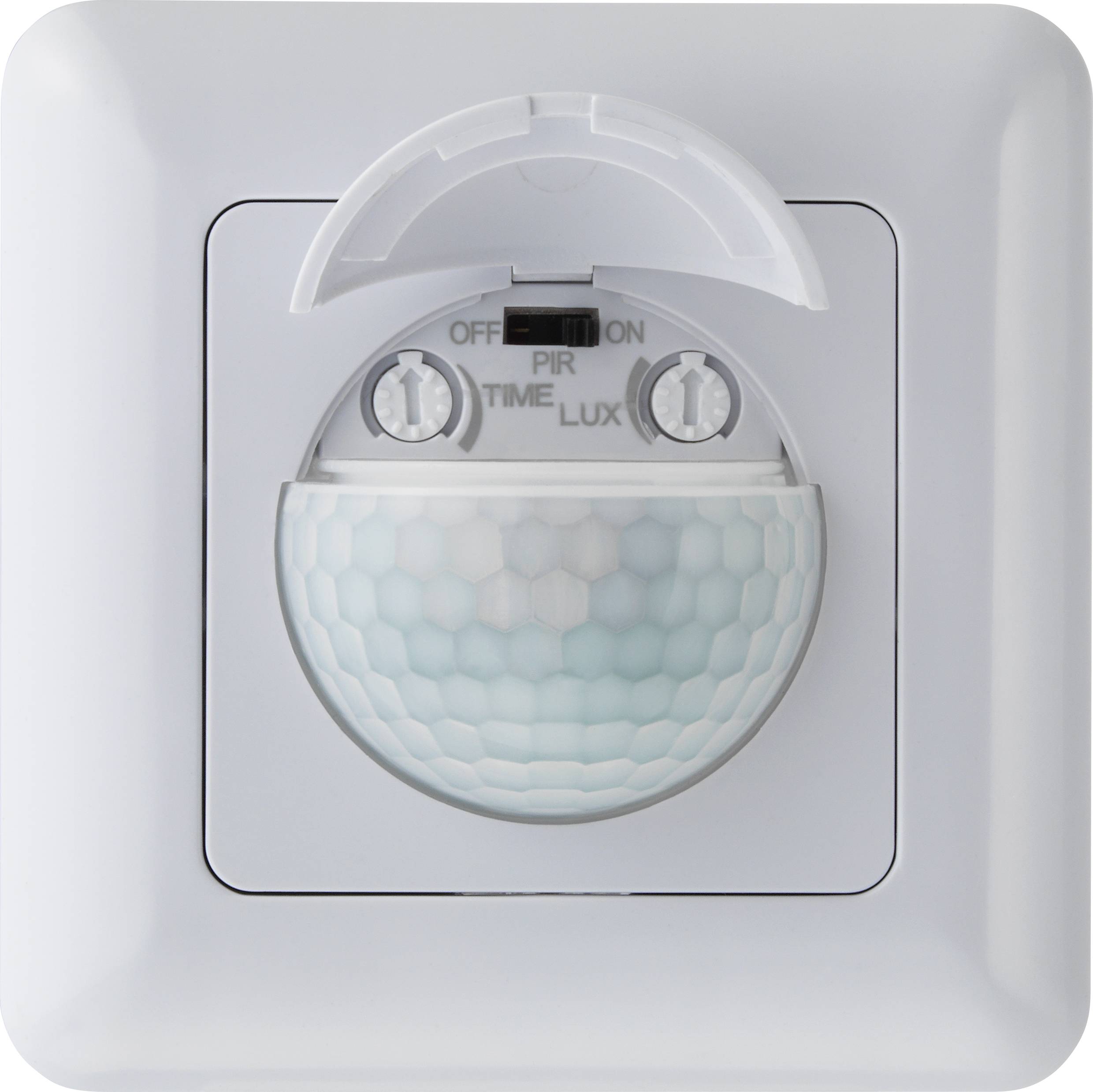 Sygonix SY-4755362 Wand, Unterputz PIR-Bewegungsmelder 190° Triac Weiß