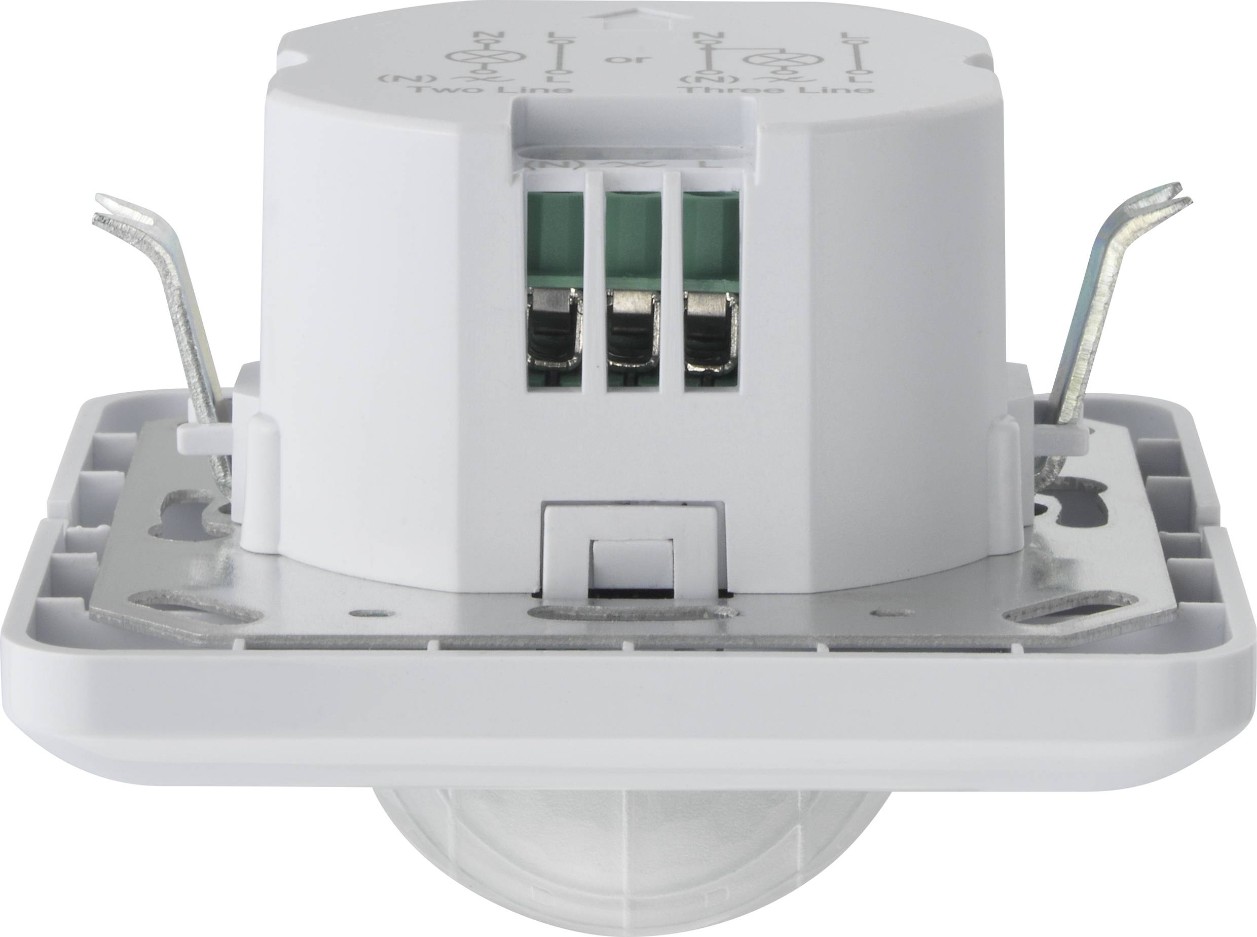 Sygonix SY-4755362 Wand, Unterputz PIR-Bewegungsmelder 190° Triac Weiß