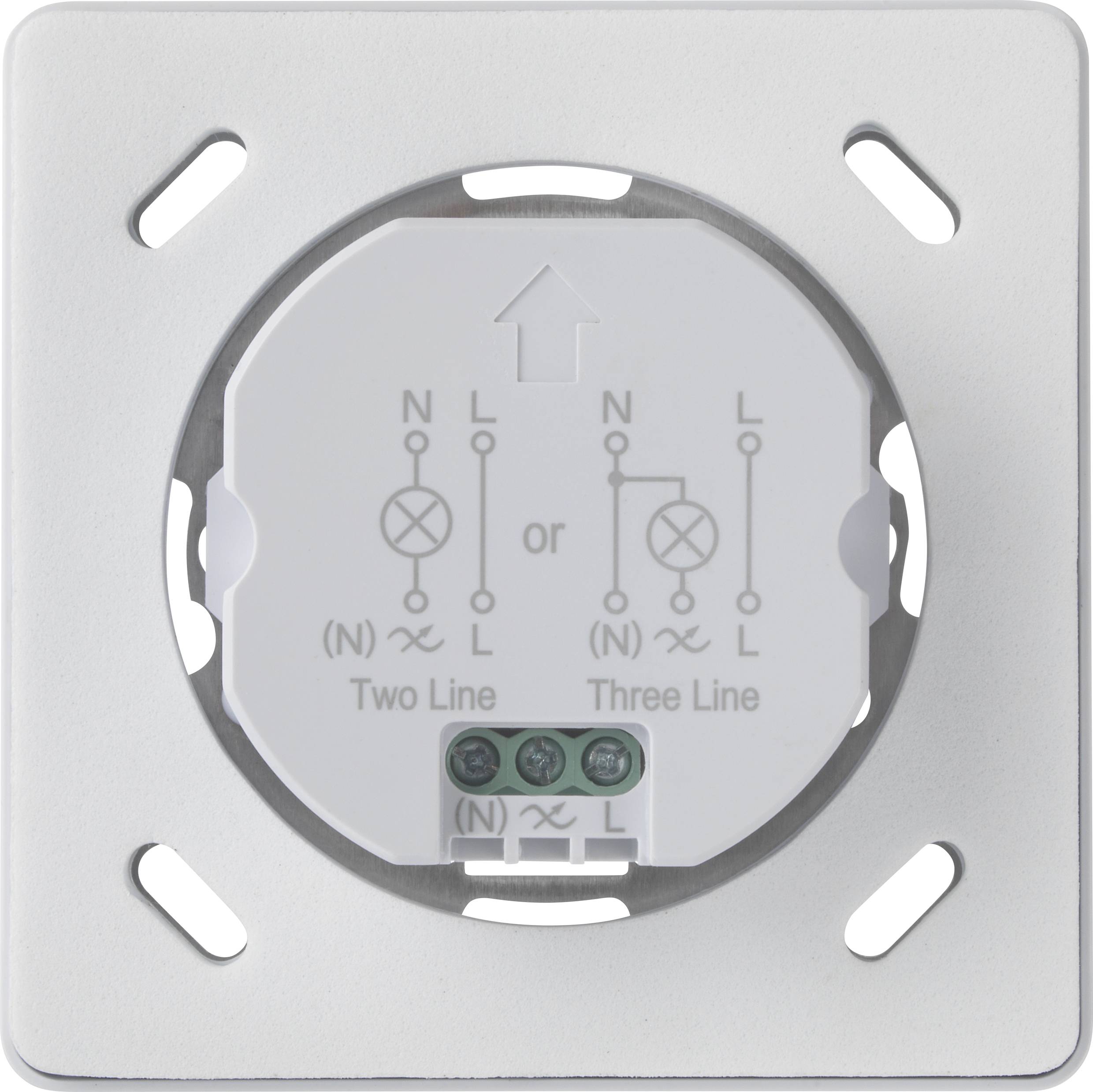 Sygonix SY-4755364 Wand, Unterputz PIR-Bewegungsmelder 190° Triac Weiß IP65