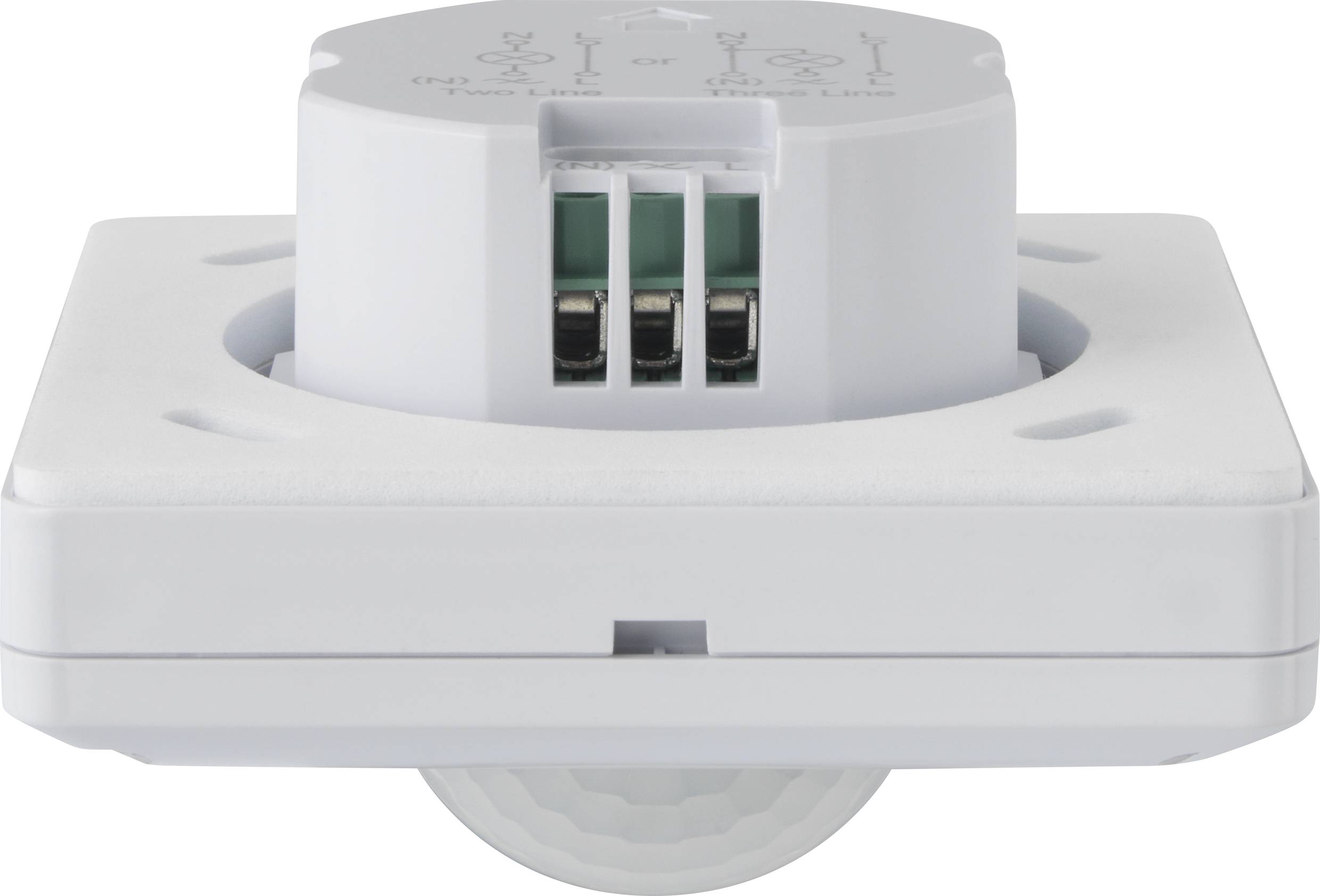 Sygonix SY-4755364 Wand, Unterputz PIR-Bewegungsmelder 190° Triac Weiß IP65