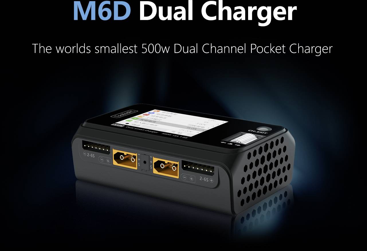 Toolkit RC Modellbau-Ladegerät 15 A LiPo, LiHV, LiFePO, LiIon, NiMH, Blei-Calcium