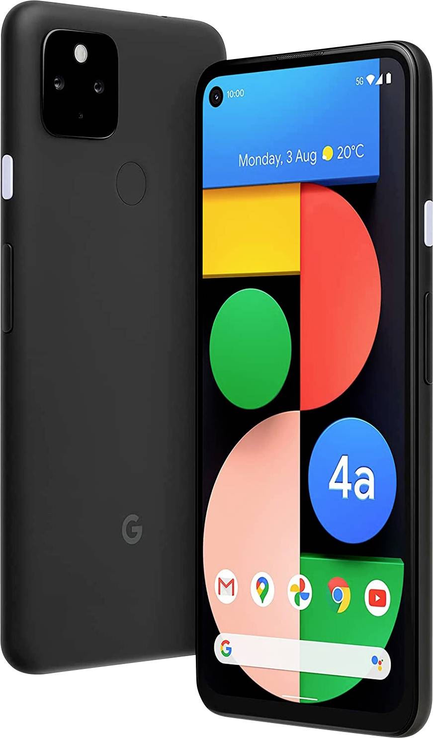Google Pixel 4A 5G 128 GB Schwarz 15.7 cm (6.2 Zoll) Smartphone