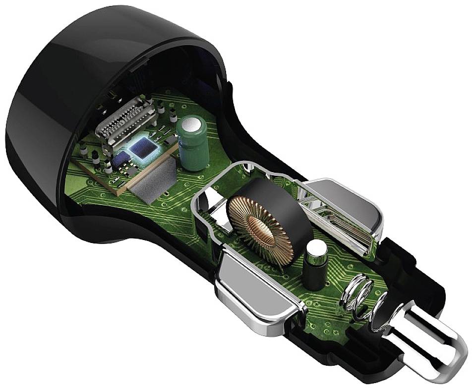 Hama Kfz-Ladegerät Power Delivery (PD)/Qualcomm® 18 W 12 V, 24 V