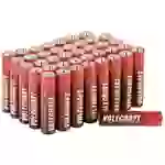 VOLTCRAFT Industrial LR03 Micro (AAA)-Batterie Alkali-Mangan 1300 mAh 1.5V 40St. VOLTCRAFT Industrial LR03 Micro (AAA)-Batterie Alkali-Mangan 1300 mAh 1.5V 40St.