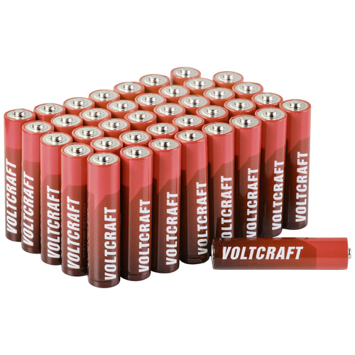VOLTCRAFT Industrial LR03 SE Micro (AAA)-Batterie Alkali-Mangan 1300 mAh 1.5V 40St.