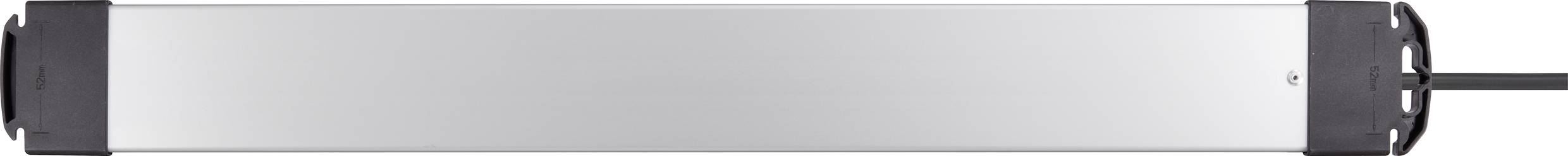 Sygonix SY-4755616 Überspannungsschutz-Steckdosenleiste 10fach Silber, Schwarz Schutzkontakt 1St.