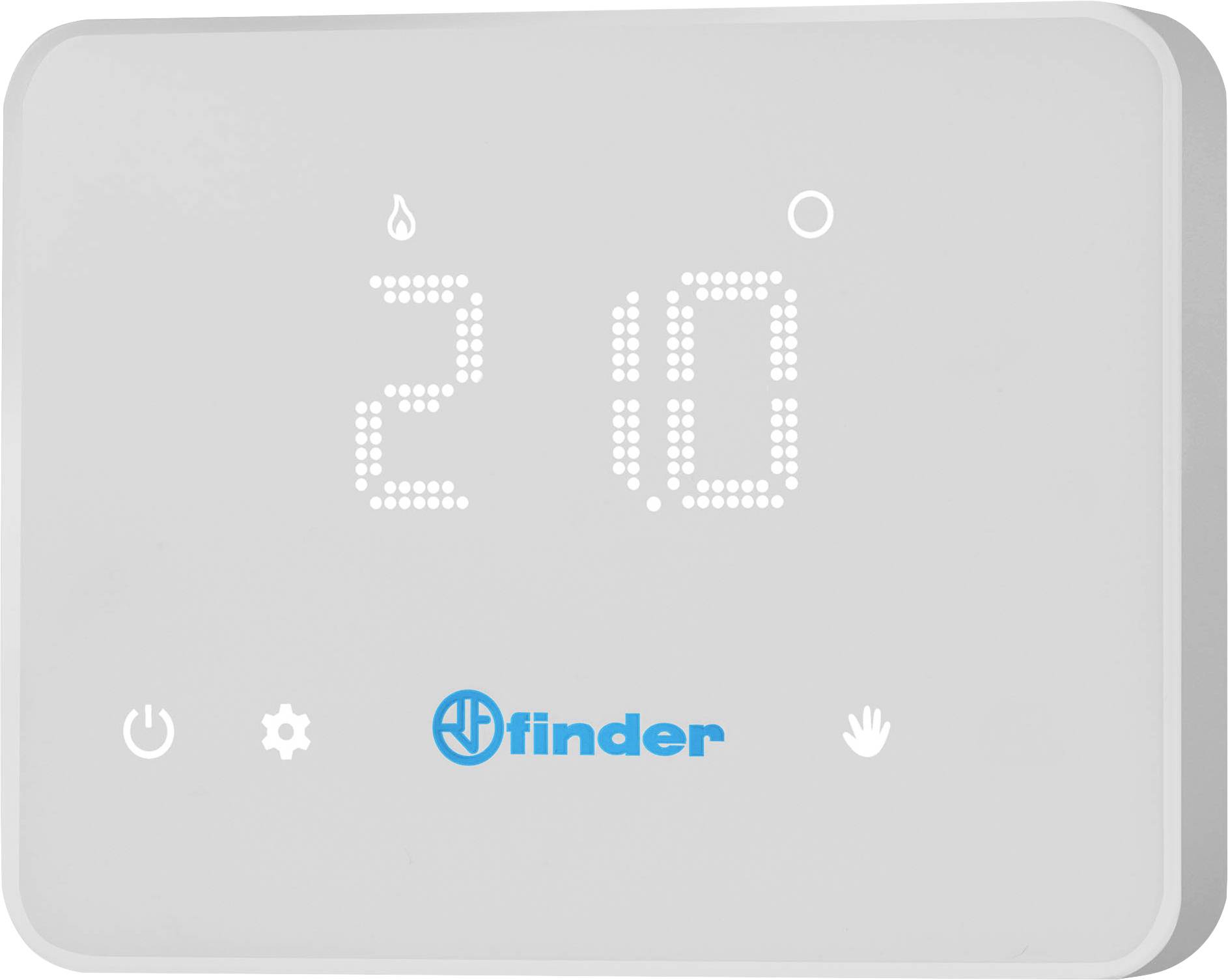 Finder 1C.91.9.003.0W07 1C.91.9.003.0W07 Raumthermostat Aufputz Wochenprogramm 1St.
