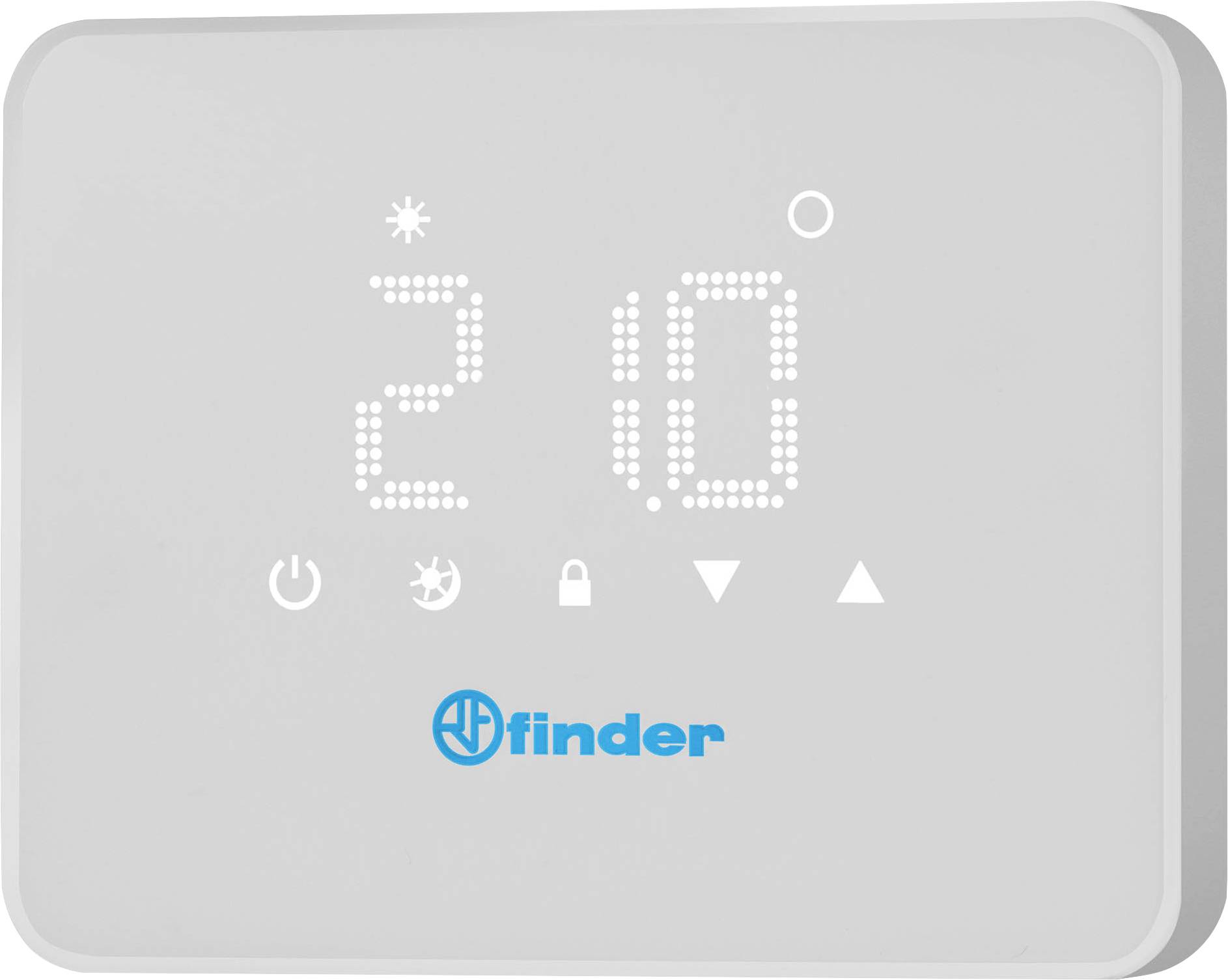 Finder 1T.91.9.003.0000 1T.91.9.003.0000 Raumthermostat Aufputz Tagesprogramm 1 St.