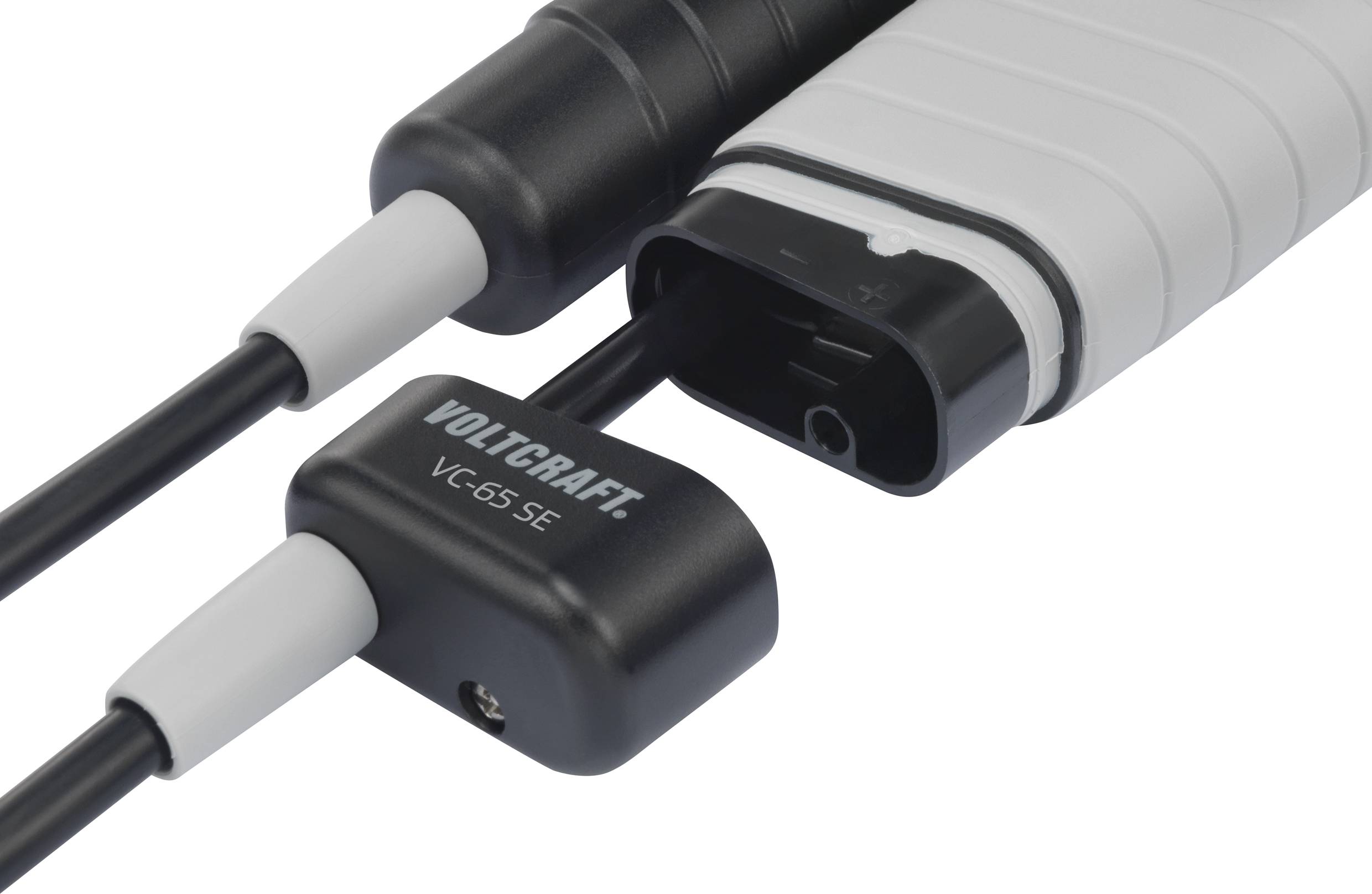 VOLTCRAFT VC-65 SE Zweipoliger Spannungsprüfer kalibriert (DAkkS-akkreditiertes Labor) CAT III 1000 V, CAT IV 600V Akustik, LCD