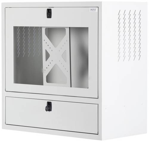 Digitus DN-39011 PC-Schrank (B x H x T) 350 x 651 x 670mm Lichtgrau (RAL 7035)