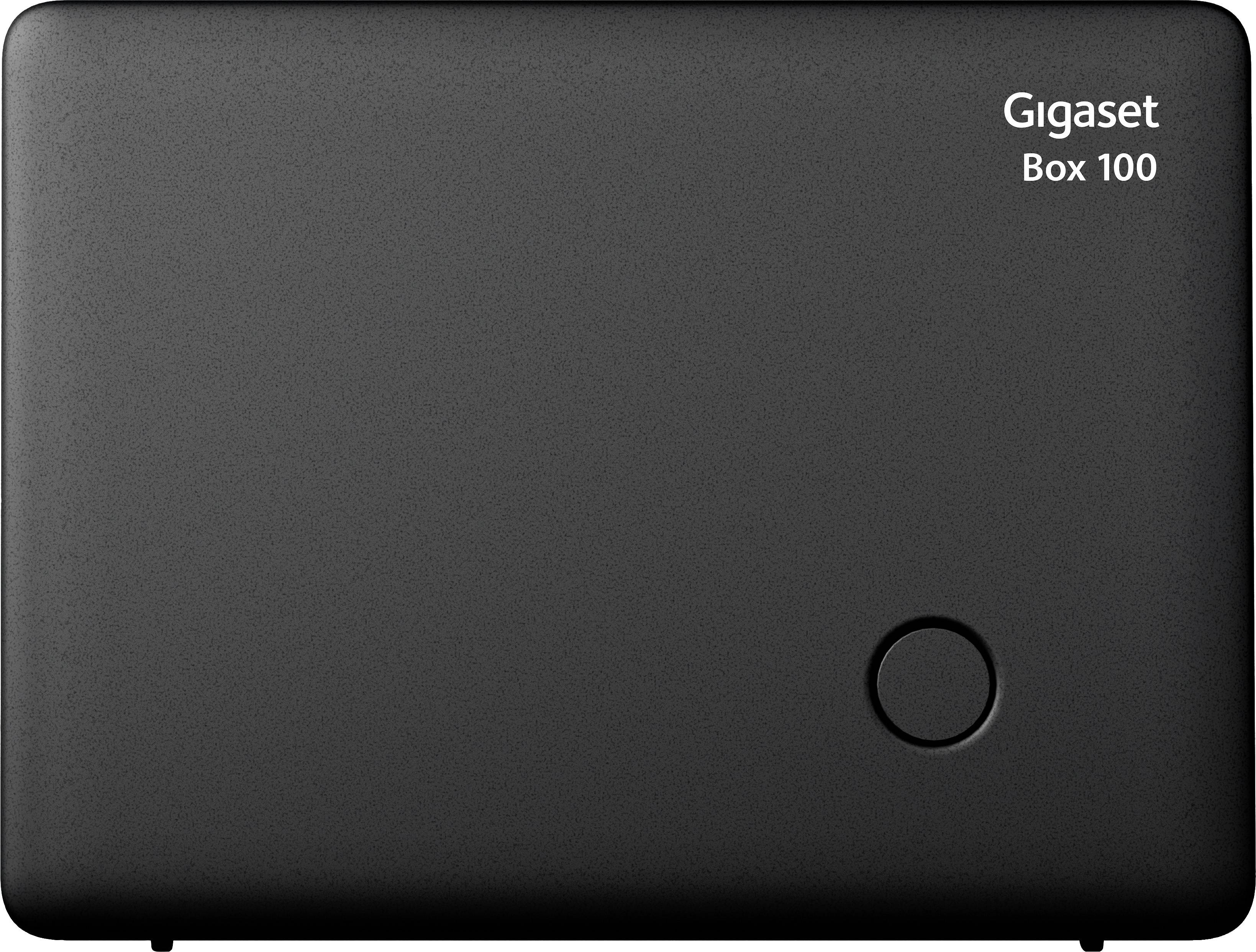 Gigaset Box 100 DECT Telefonbasis Schwarz