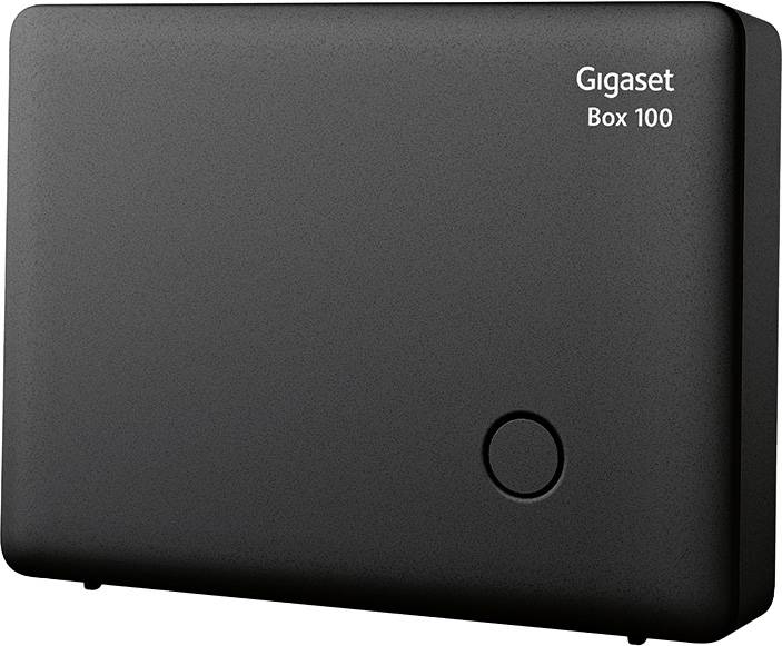 Gigaset Box 100 DECT Telefonbasis Schwarz