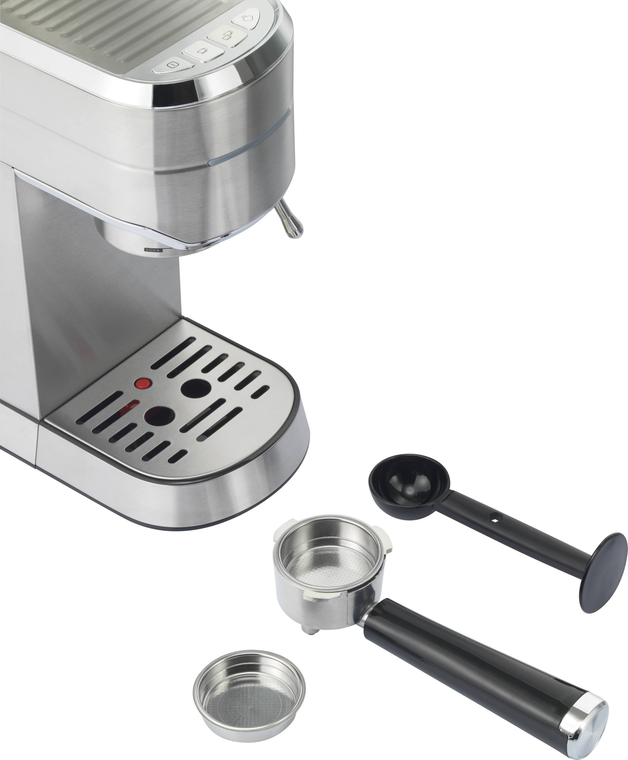 CM5418-GS Espressomaschine Edelstahl