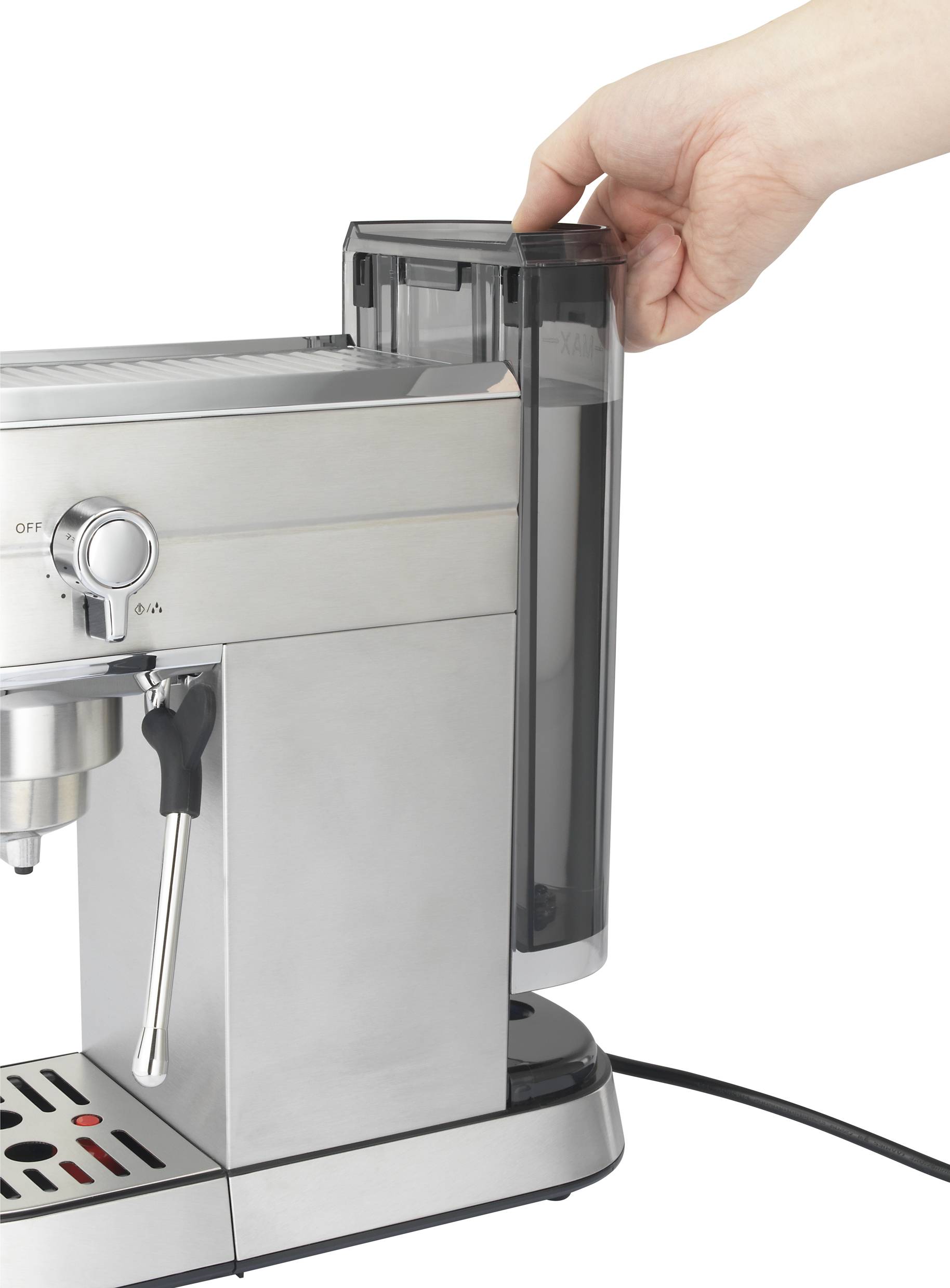 CM5418-GS Espressomaschine Edelstahl