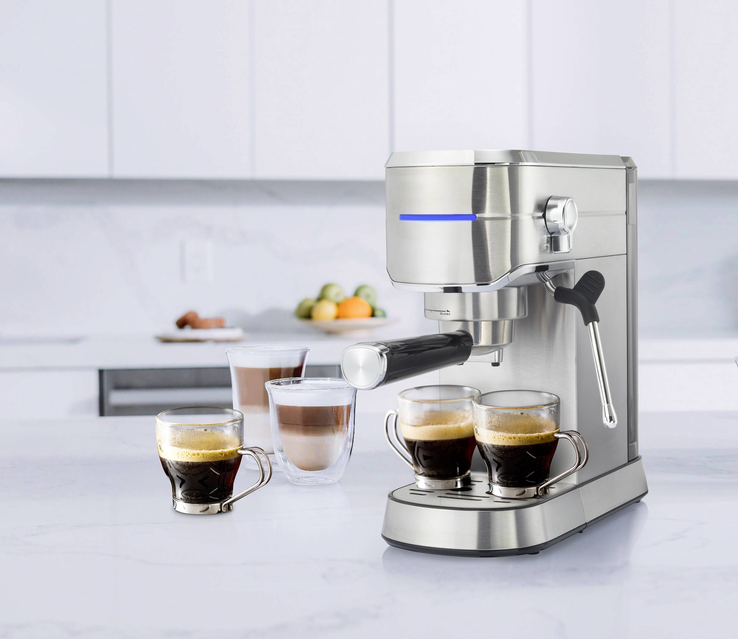 CM5418-GS Espressomaschine Edelstahl