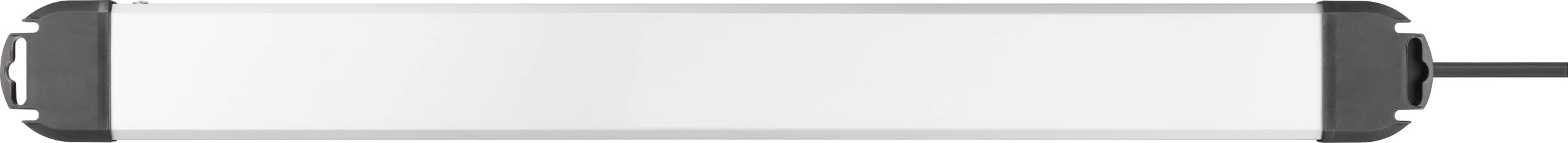 Sygonix SY-4755860 Überspannungsschutz-Steckdosenleiste Silber, Schwarz Schutzkontakt 1St.