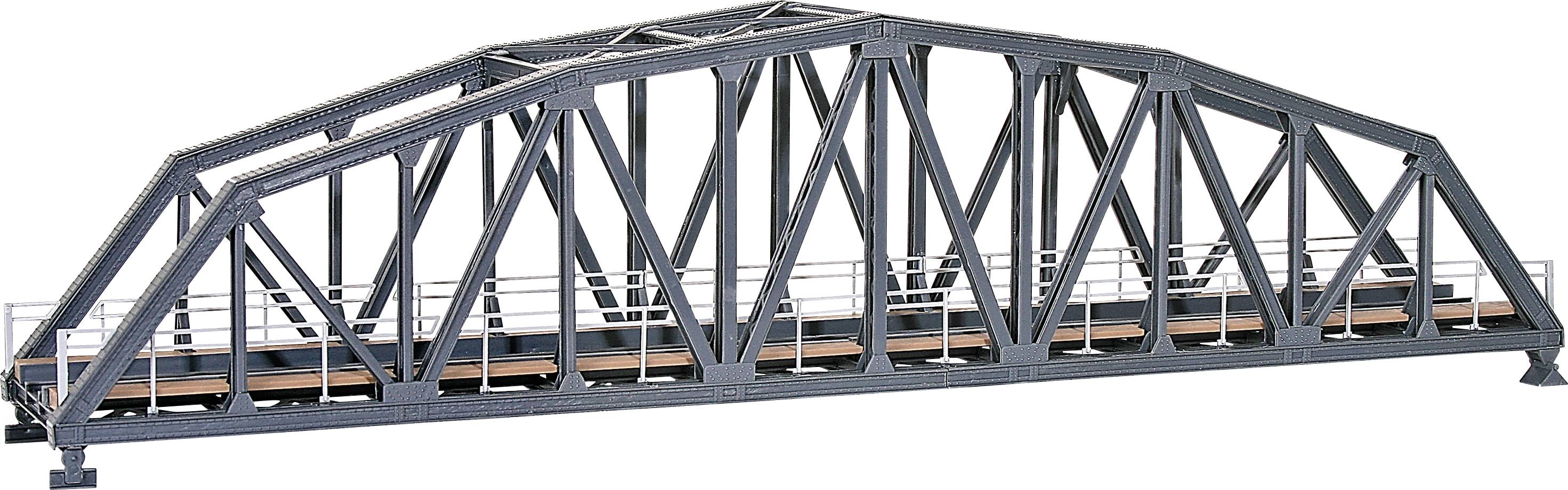 Kibri 39700 H0 Stahlbrücke 1gleisig Universell (L x B x H) 460 x 80 x 116 mm