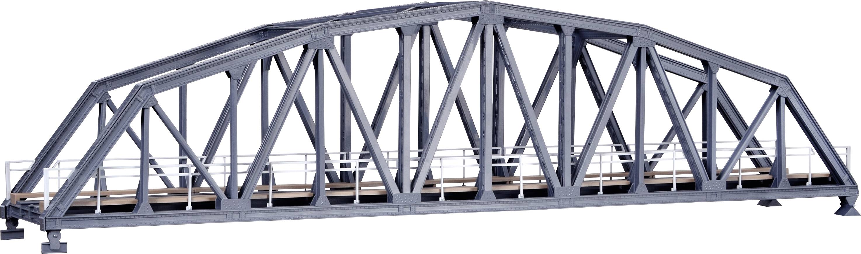 Kibri 39700 H0 Stahlbrücke 1gleisig Universell (L x B x H) 460 x 80 x 116mm