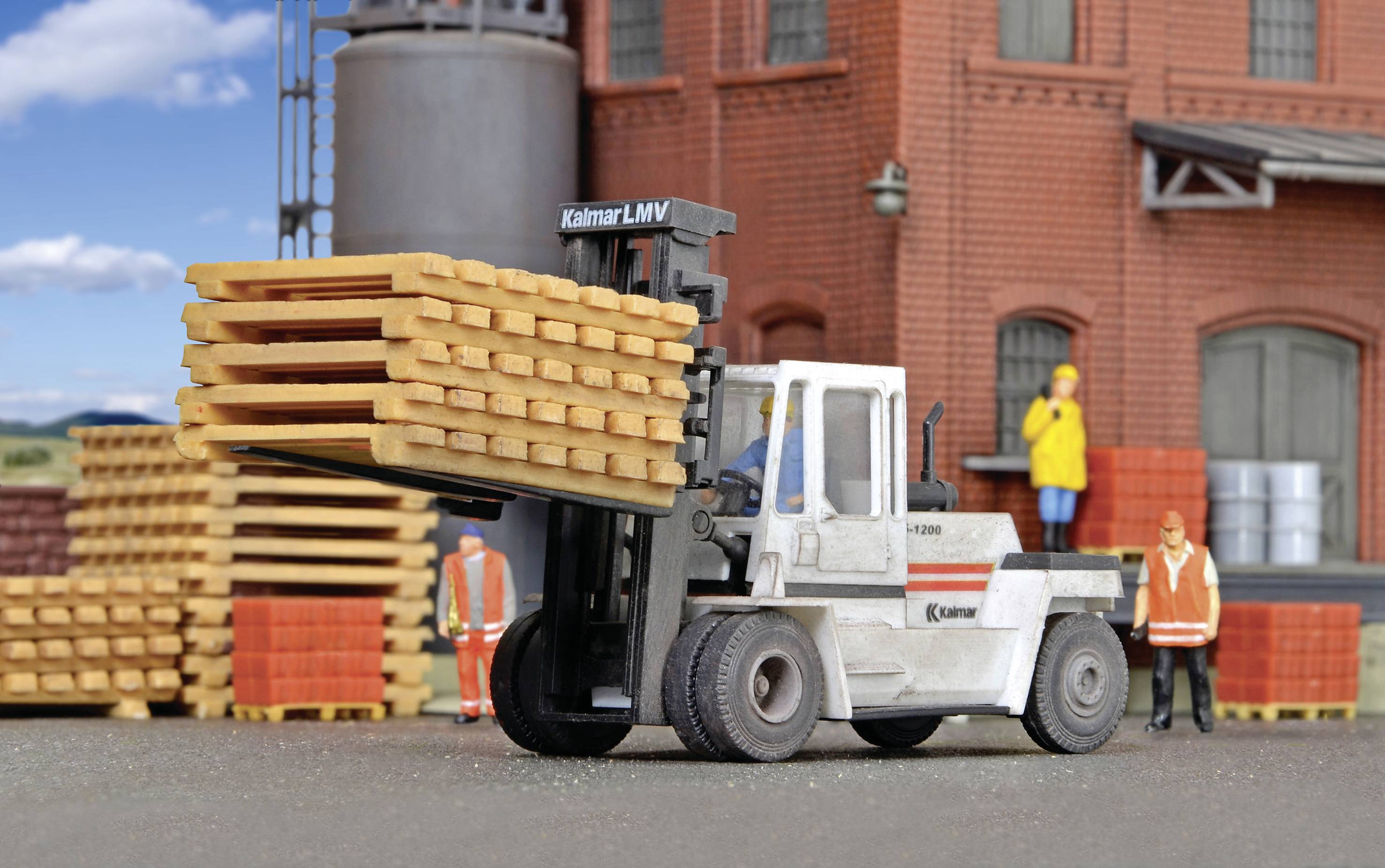 Kibri 11750 H0 Baufahrzeug Modell Gabelstapler