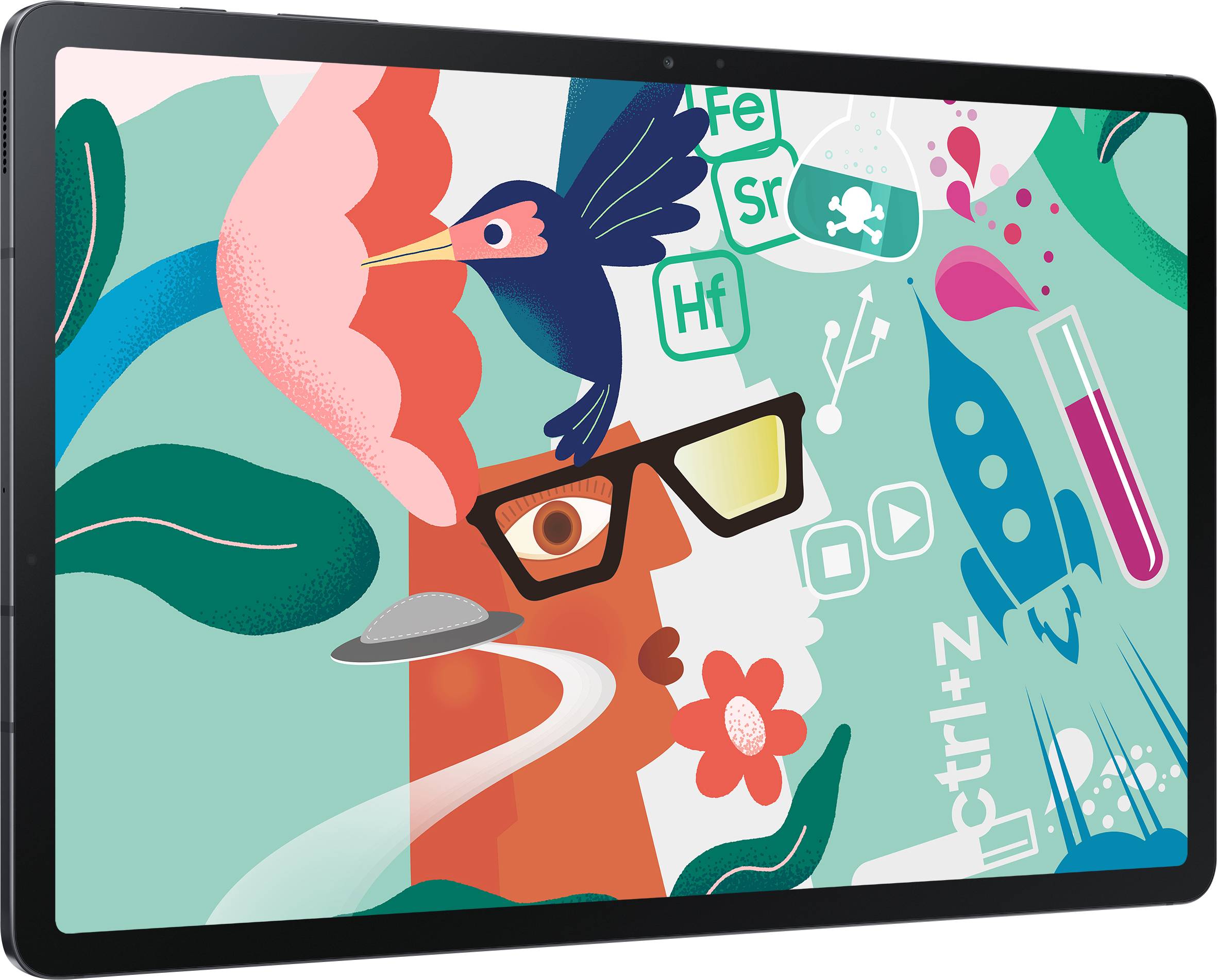 Samsung Galaxy Tab S7 FE 5G, LTE/4G, UMTS/3G, GSM/2G, WiFi 64 GB Schwarz Android-Tablet 31.5 cm (12.4 Zoll) 2.2 GHz Qualcomm® Snapdragon Android™