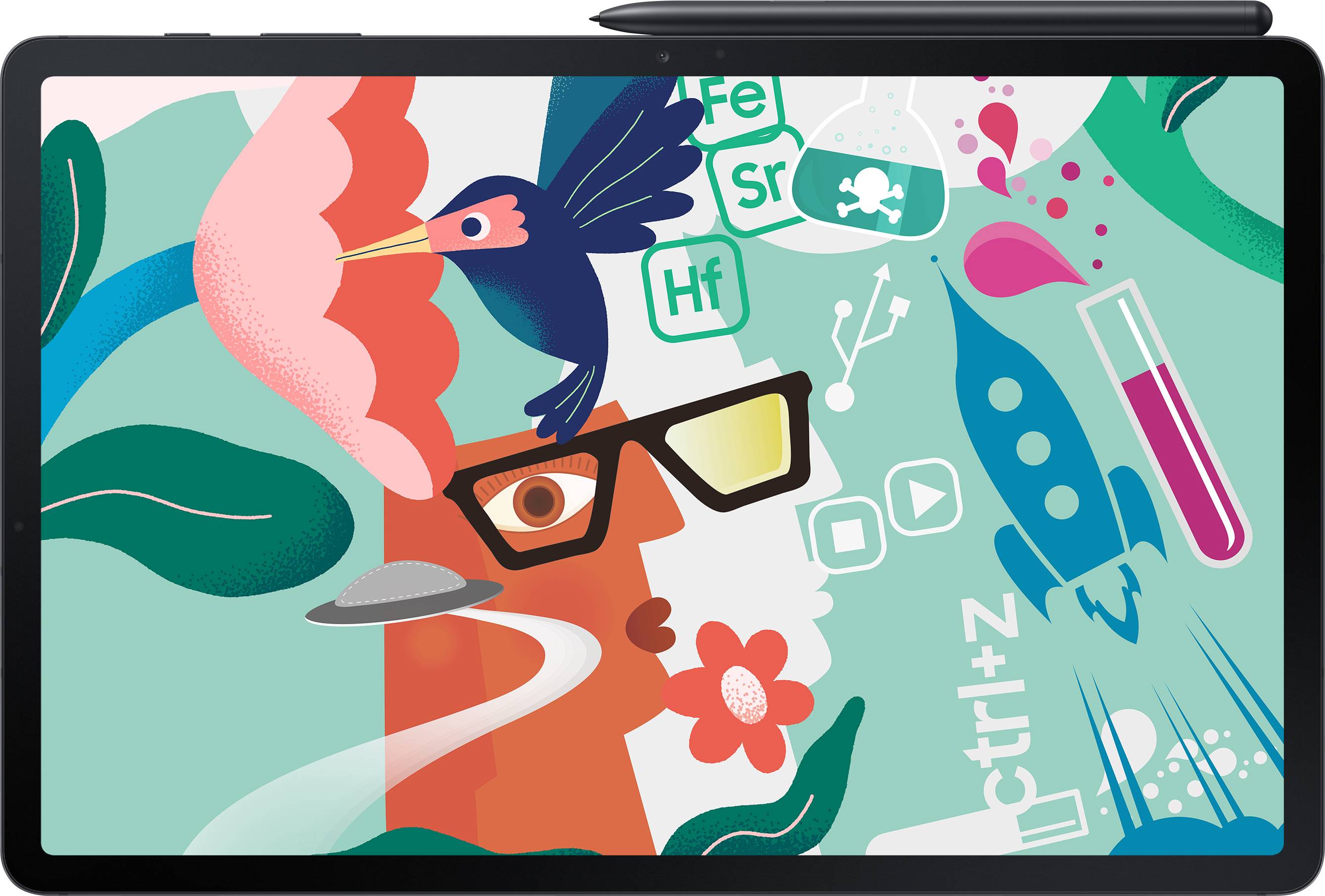 Samsung Galaxy Tab S7 FE 5G, LTE/4G, UMTS/3G, GSM/2G, WiFi 64 GB Schwarz Android-Tablet 31.5 cm (12.4 Zoll) 2.2 GHz Qualcomm® Snapdragon Android™