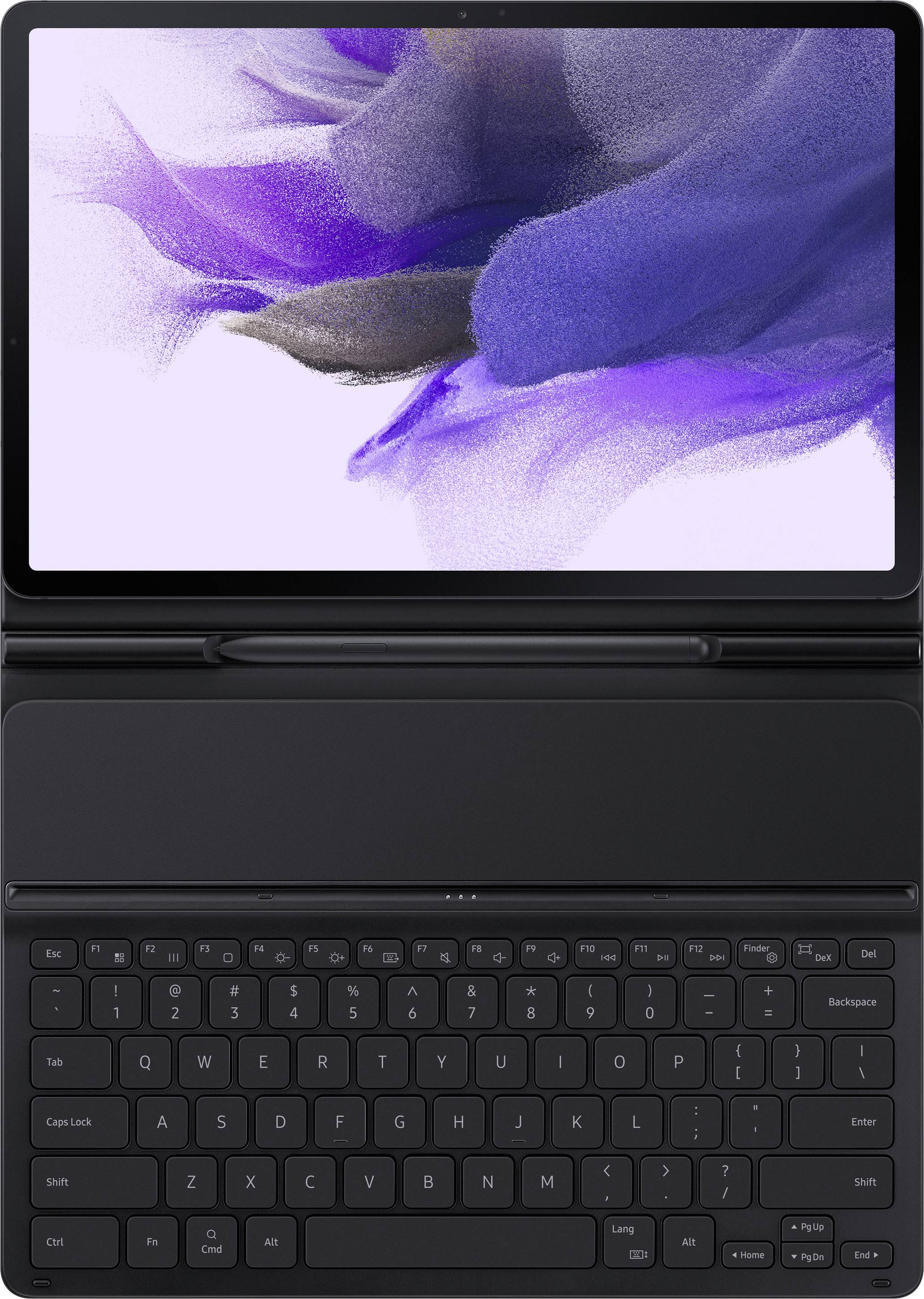 Samsung EF-DT730BBGGDE Tablet Tasche Samsung Back Cover Schwarz