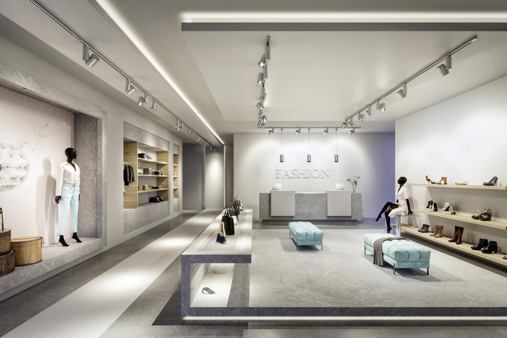 Paulmann ProRail3 Zeuz 33W 60° 4000K S triac Systemleuchte (Basis) ProRail3 Silber