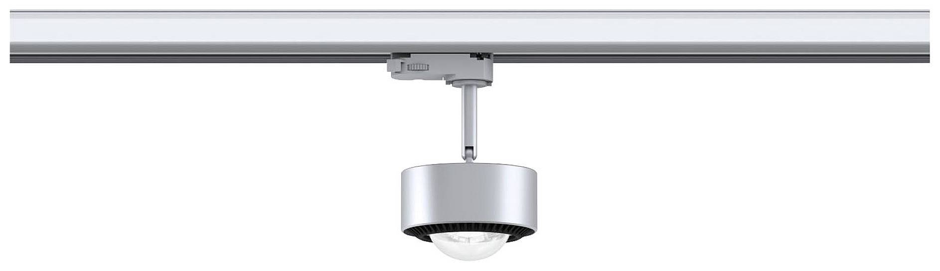 Paulmann ProRail3 Spot Aldan 9W Sil 4000K 3Ph dim Systemleuchte (Basis) ProRail3 0.00W Silber, Schwarz