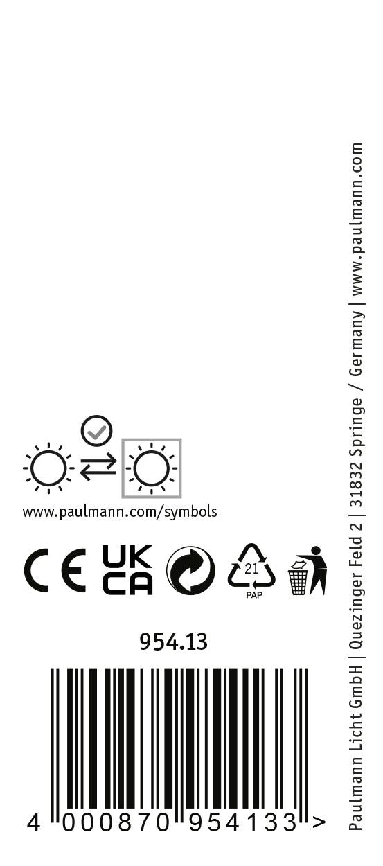 Paulmann ProRail3 Spot Asthene max20W E27 Weiß Systemleuchte (Basis) ProRail3 E27 Weiß