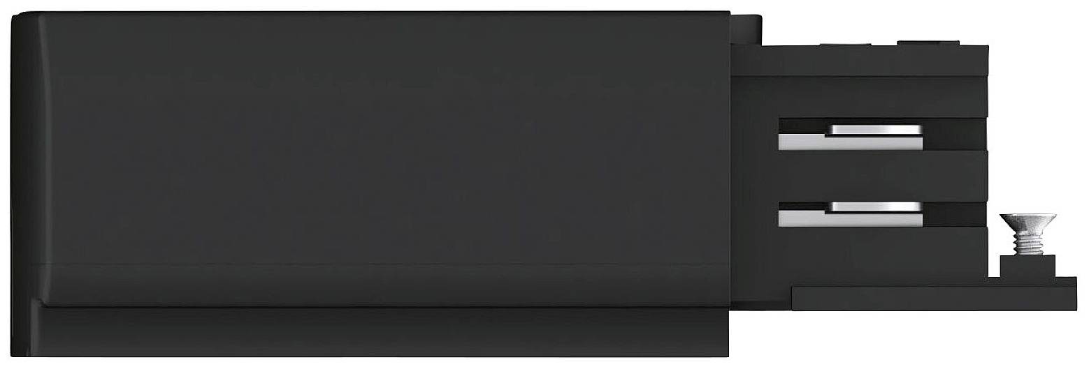 Paulmann 91363 ProRail3 End Feed Hochvolt-Schienensystem-Komponente Endeinspeiser ProRail3 Schwarz