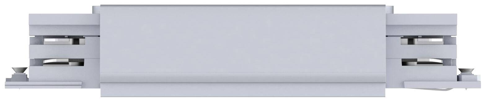 Paulmann 91364 ProRail3 Mid Feed Si Kst 3Ph Hochvolt-Schienensystem-Komponente Mitteleinspeiser ProRail3 Silber