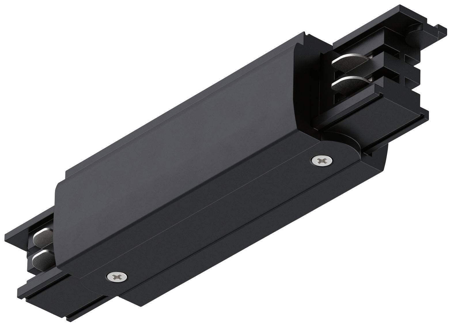 Paulmann 91366 ProRail3 Mid Feed Hochvolt-Schienensystem-Komponente Mitteleinspeiser ProRail3 Schwarz