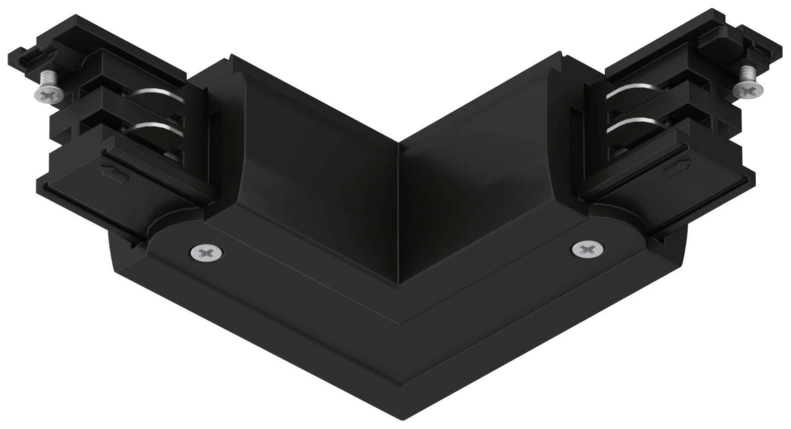 Paulmann 91374 ProRail3 L-Connect Erde Hochvolt-Schienensystem-Komponente L-Verbinder ProRail3 Schwarz