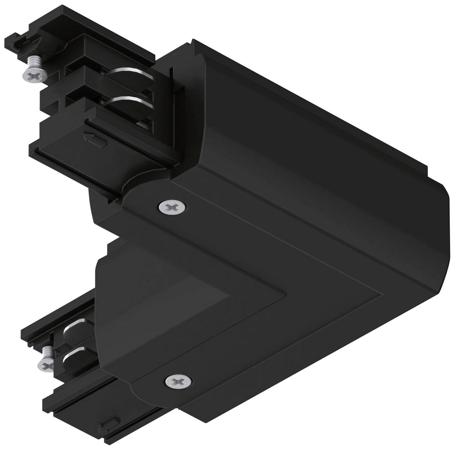 Paulmann 91375 ProRail3 L-Connect Erde Hochvolt-Schienensystem-Komponente L-Verbinder ProRail3 Schwarz