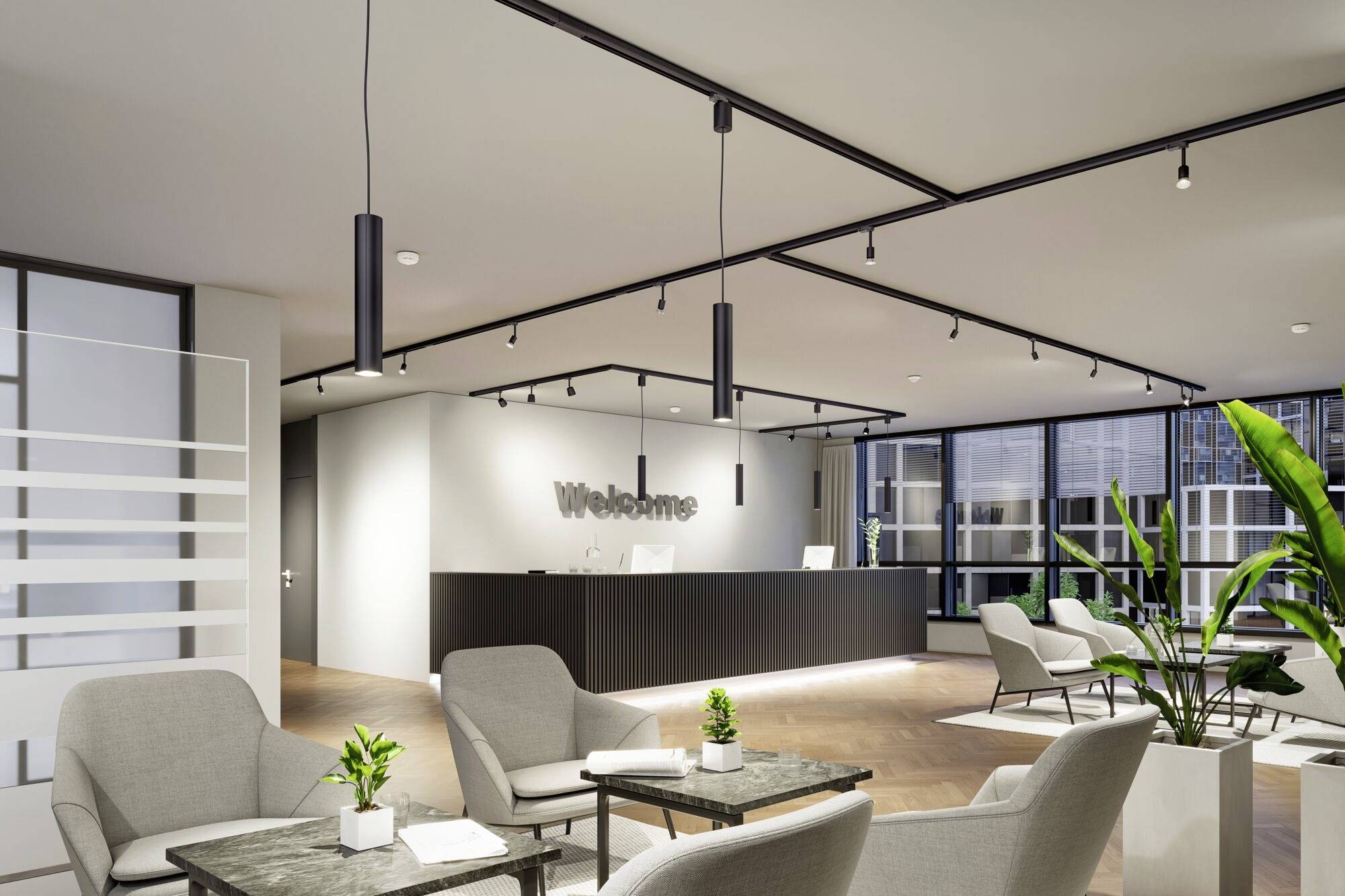 Paulmann 91357 Hochvolt-Schienensystem-Komponente Schiene ProRail3 Schwarz