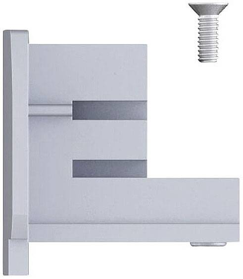 Paulmann 91382 ProRail3 Endcap Hochvolt-Seilsystem-Komponente Endkappe ProRail3 Silber