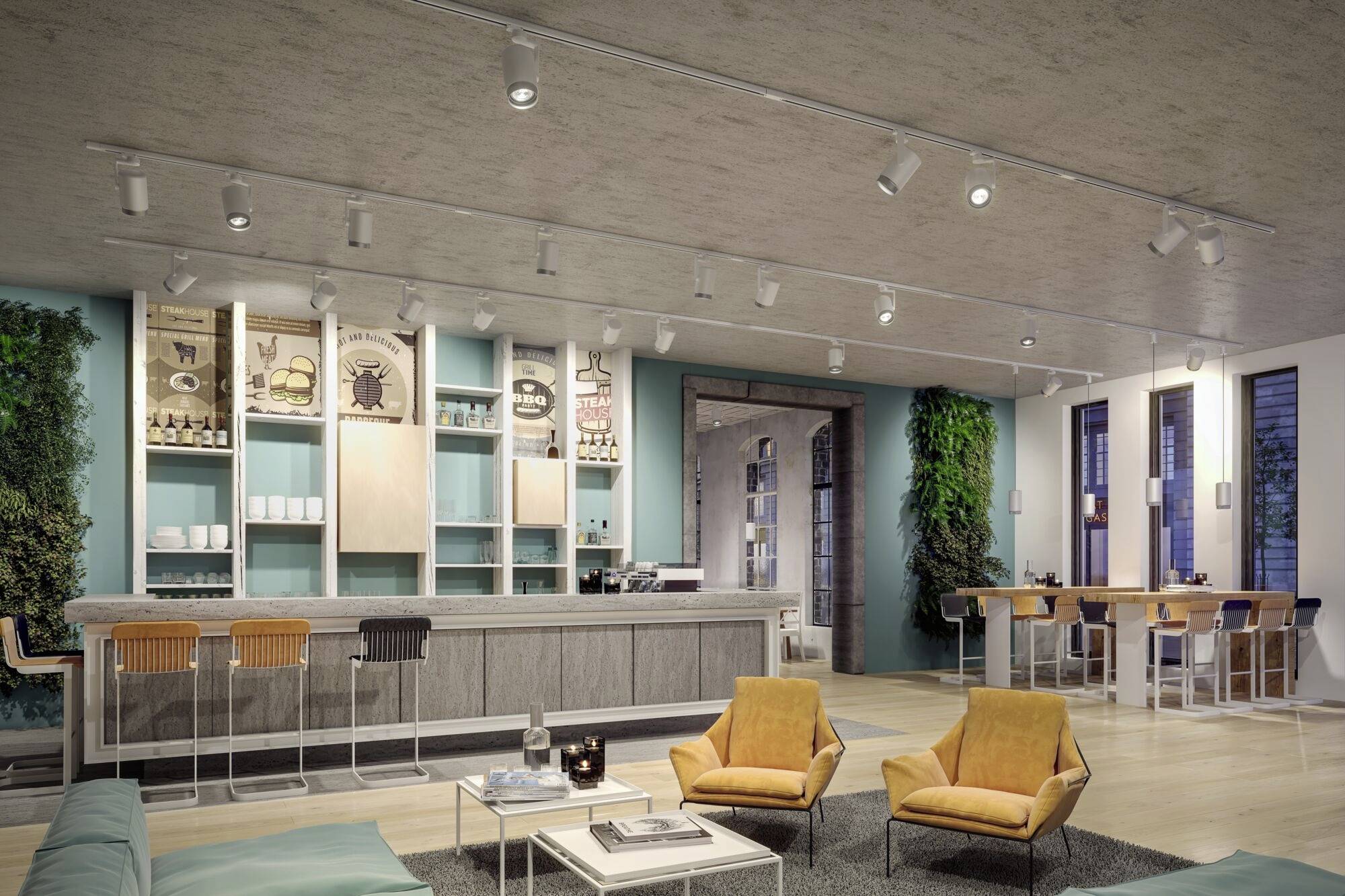 Paulmann Systemleuchte (Basis) ProRail3 E27 Weiß