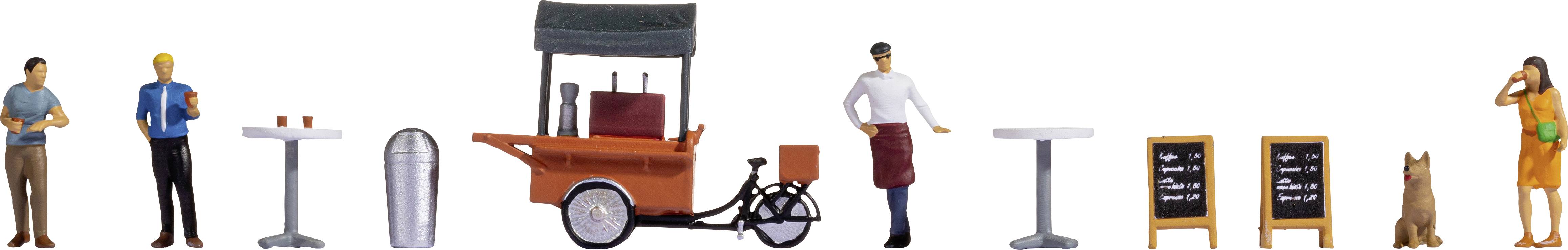 NOCH H0 Kaffeestand 16230 Kaffeestand Bemalt