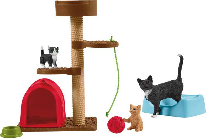 Schleich Farm World 42501 Spielspaß für niedliche Katzen