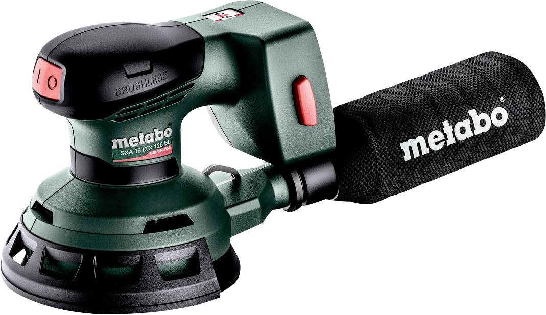 Metabo SXA 18 LTX 125 BL 600146840 Akku-Exzenterschleifer ohne Akku, inkl. Koffer 18 V Ø 125 mm