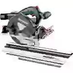 Metabo SET KS 18 LTX 57 Akku-Handkreissäge Schnitttiefe max. (90°) 57mm ohne Akku, inkl. Koffer, inkl. Kappschiene, inkl Metabo SET KS 18 LTX 57 Akku-Handkreissäge Schnitttiefe max. (90°) 57mm ohne Akku, inkl. Koffer, inkl. Kappschiene, inkl