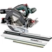 Metabo SET KS 18 LTX 57 Akku-Handkreissäge Schnitttiefe max. (90°) 57mm ohne Akku, inkl. Koffer, inkl. Kappschiene, inkl Metabo SET KS 18 LTX 57 Akku-Handkreissäge Schnitttiefe max. (90°) 57mm ohne Akku, inkl. Koffer, inkl. Kappschiene, inkl