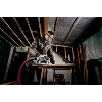 Metabo SET KS 18 LTX 57 Akku-Handkreissäge Schnitttiefe max. (90°) 57mm ohne Akku, inkl. Koffer, inkl. Kappschiene, inkl Metabo SET KS 18 LTX 57 Akku-Handkreissäge Schnitttiefe max. (90°) 57mm ohne Akku, inkl. Koffer, inkl. Kappschiene, inkl