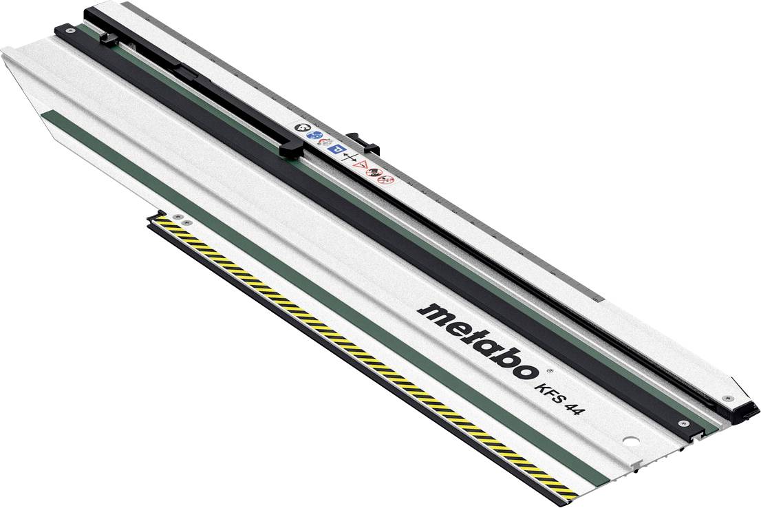 'Metabo KFS 44' Führungsschiene für präzise Schnitte, stabil gebaut; kompatibel mit Multitools zur Verbesserung der Schnittqualität.