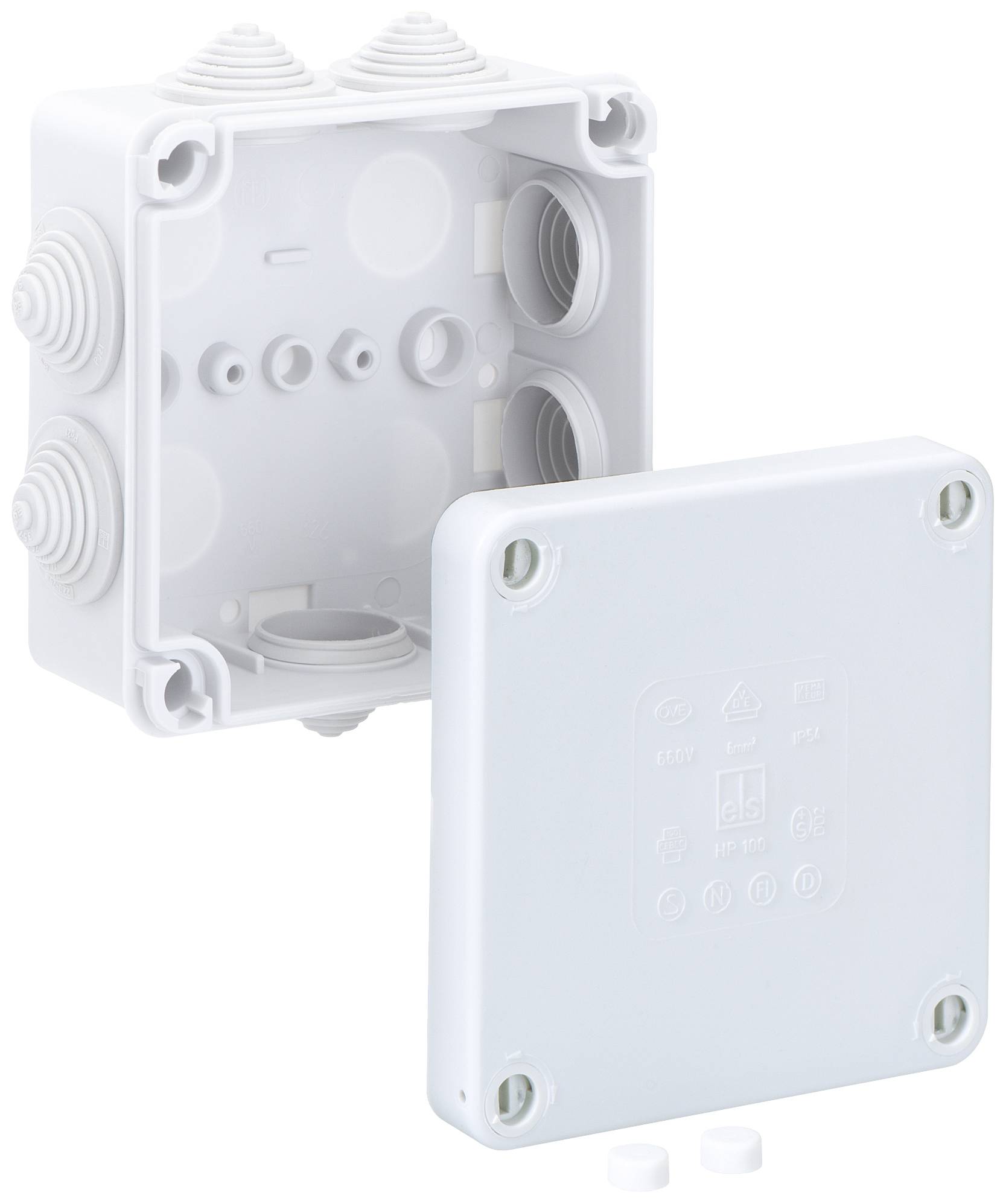 Spelsberg 32690001 Verbindungsdose (L x B x H) 113 x 113 x 58 mm Grau IP55 1 St.