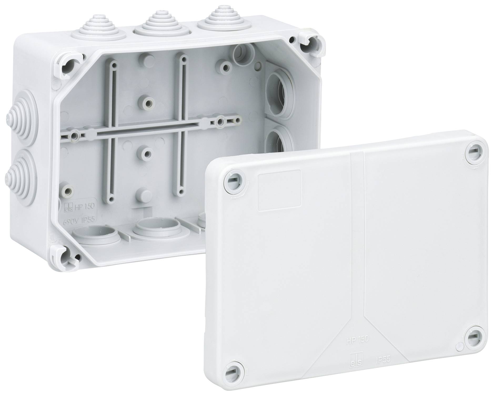 Spelsberg 32695001 Verbindungsdose (L x B x H) 119 x 164 x 77mm Grau IP55 1St.