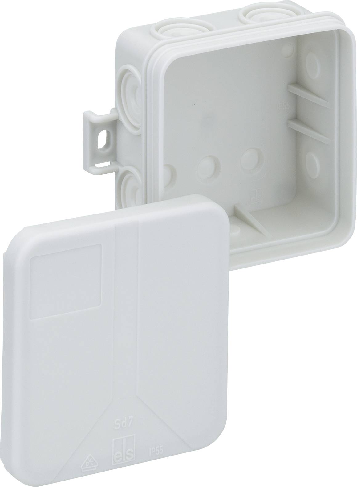 Spelsberg Abzweigdose (L x B x H) 75 x 75 x 37 mm Grau IP55 1 St.